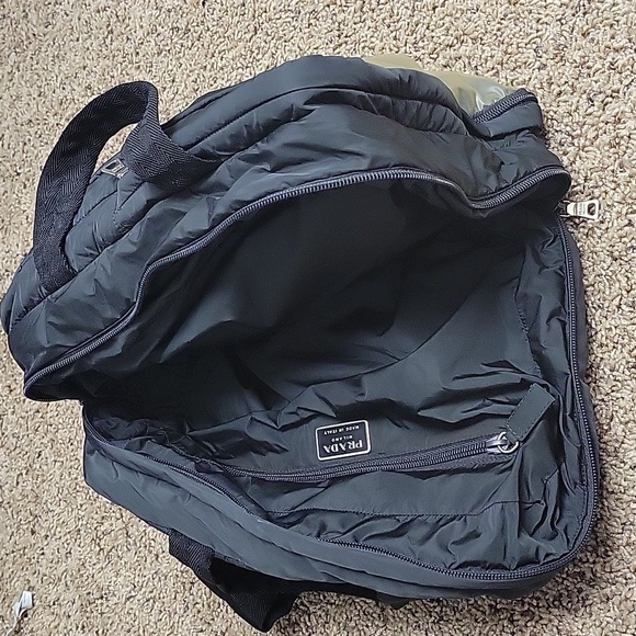 Prada cross body backpack brief case bag authentic - Picture 4 of 11